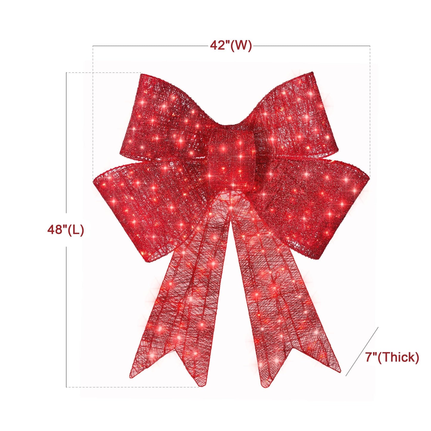 🔥 LIT CHRISTMAS BOW 🎀