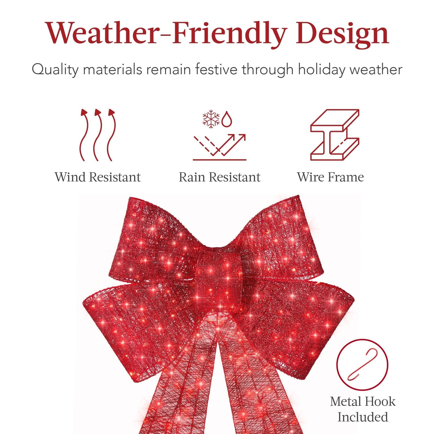 🔥 LIT CHRISTMAS BOW 🎀