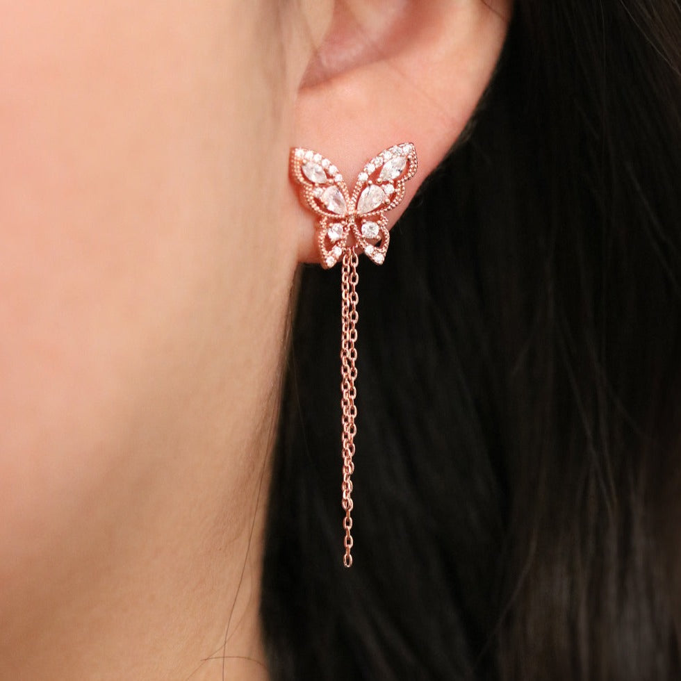18k rose gold plated