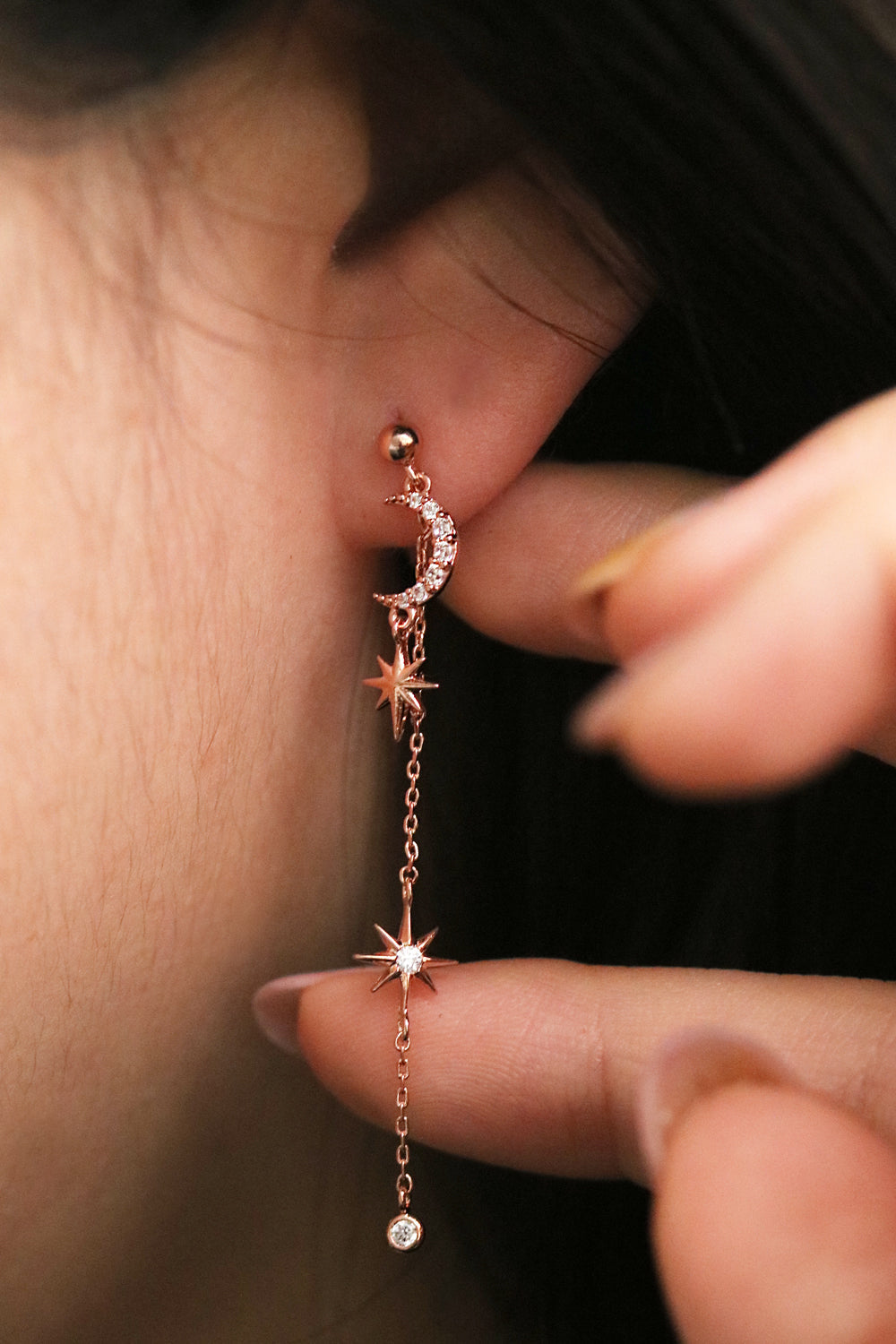 18k rose gold plated